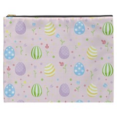 Easter Pattern Cosmetic Bag (xxxl)  by Valentinaart