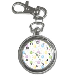 Easter Pattern Key Chain Watches by Valentinaart