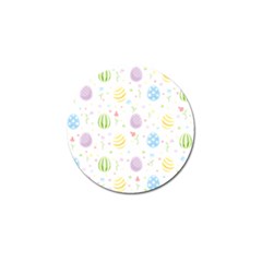 Easter Pattern Golf Ball Marker by Valentinaart