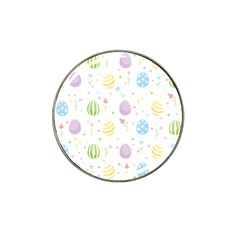 Easter Pattern Hat Clip Ball Marker by Valentinaart