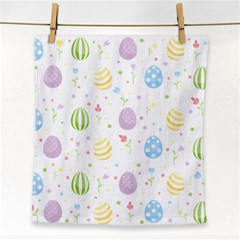 Easter Pattern Face Towel by Valentinaart