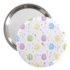 Easter Pattern 3  Handbag Mirrors by Valentinaart