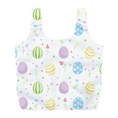 Easter Pattern Full Print Recycle Bags (l)  by Valentinaart