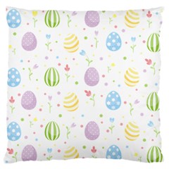 Easter Pattern Standard Flano Cushion Case (one Side)