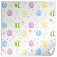 Easter Pattern Canvas 12  X 12   by Valentinaart