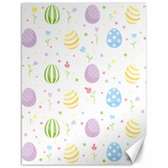 Easter Pattern Canvas 12  X 16   by Valentinaart