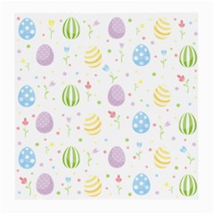 Easter Pattern Medium Glasses Cloth (2-side) by Valentinaart