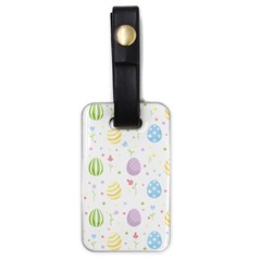 Easter Pattern Luggage Tags (one Side)  by Valentinaart