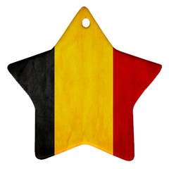 Belgium Flag Ornament (star) by Valentinaart