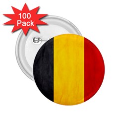 Belgium Flag 2 25  Buttons (100 Pack)  by Valentinaart