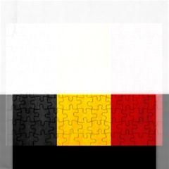 Belgium Flag Rectangular Jigsaw Puzzl by Valentinaart