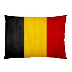 Belgium Flag Pillow Case by Valentinaart