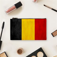 Belgium Flag Cosmetic Bag (small)  by Valentinaart