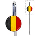 Belgium Flag Book Mark Front