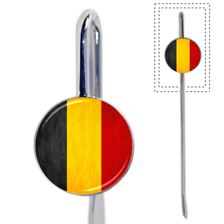 Belgium Flag Book Mark