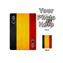 Belgium Flag Playing Cards 54 (mini)  by Valentinaart