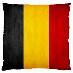 Belgium Flag Large Cushion Case (one Side) by Valentinaart