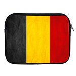 Belgium Flag Apple iPad 2/3/4 Zipper Cases Front