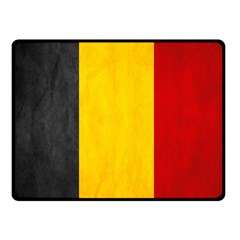 Belgium Flag Double Sided Fleece Blanket (small)  by Valentinaart