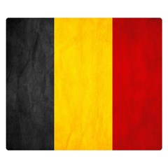 Belgium Flag Double Sided Flano Blanket (small)  by Valentinaart