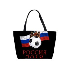 Russia Football World Cup Shoulder Handbags by Valentinaart