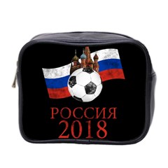 Russia Football World Cup Mini Toiletries Bag 2-side by Valentinaart