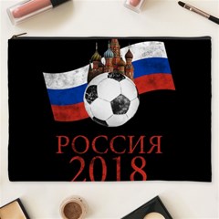 Russia Football World Cup Cosmetic Bag (xxxl)  by Valentinaart