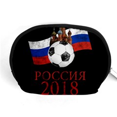 Russia Football World Cup Accessory Pouches (medium)  by Valentinaart