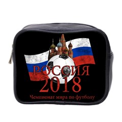 Russia Football World Cup Mini Toiletries Bag 2-side by Valentinaart