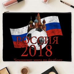 Russia Football World Cup Cosmetic Bag (xxxl)  by Valentinaart