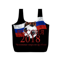 Russia Football World Cup Full Print Recycle Bags (s)  by Valentinaart