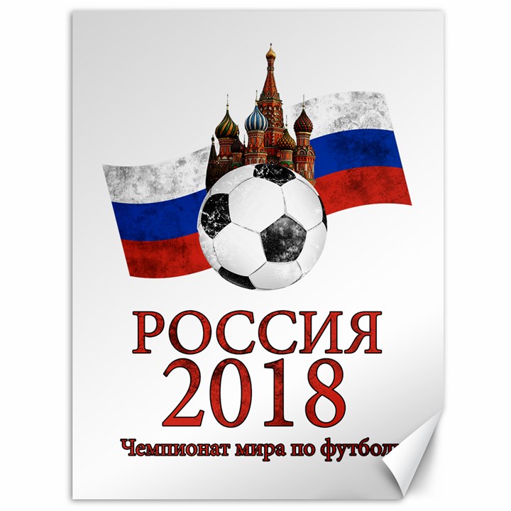 Russia Football World Cup Canvas 36  x 48  