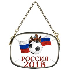 Russia Football World Cup Chain Purses (two Sides)  by Valentinaart