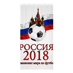 Russia Football World Cup Shower Curtain 36  X 72  (stall)  by Valentinaart