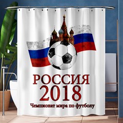 Russia Football World Cup Shower Curtain 60  X 72  (medium)  by Valentinaart