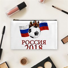 Russia Football World Cup Cosmetic Bag (medium)  by Valentinaart