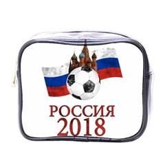 Russia Football World Cup Mini Toiletries Bags by Valentinaart