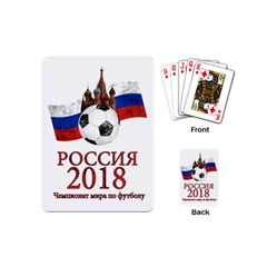 Russia Football World Cup Playing Cards (mini)  by Valentinaart