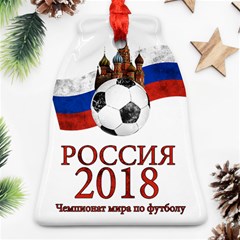 Russia Football World Cup Ornament (bell) by Valentinaart