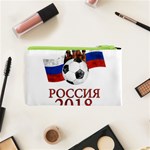 Russia Football World Cup Cosmetic Bag (XS) Back