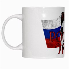 Russia Football World Cup White Mugs by Valentinaart