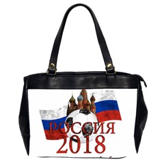 Russia Football World Cup Office Handbags (2 Sides)  by Valentinaart