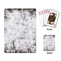 Grunge Pattern Playing Card by Valentinaart