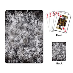 Grunge Pattern Playing Card by Valentinaart