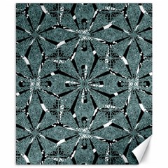 Modern Oriental Ornate Pattern Canvas 8  X 10  by dflcprints