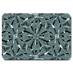 Modern Oriental Ornate Pattern Large Doormat  by dflcprints