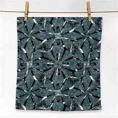 Modern Oriental Ornate Pattern Face Towel by dflcprints