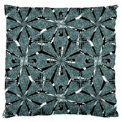 Modern Oriental Ornate Pattern Large Cushion Case (one Side) by dflcprints