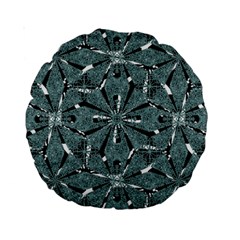 Modern Oriental Ornate Pattern Standard 15  Premium Round Cushions by dflcprints