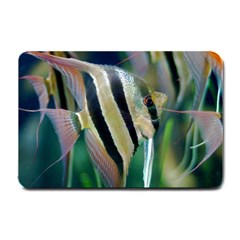 Angelfish 1 Small Doormat  by trendistuff